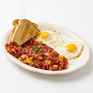 Corned Beef Hash & Eggs