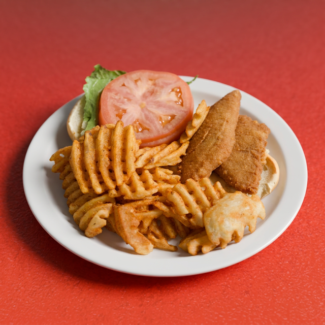 Fried Fish Sandwich (COD).